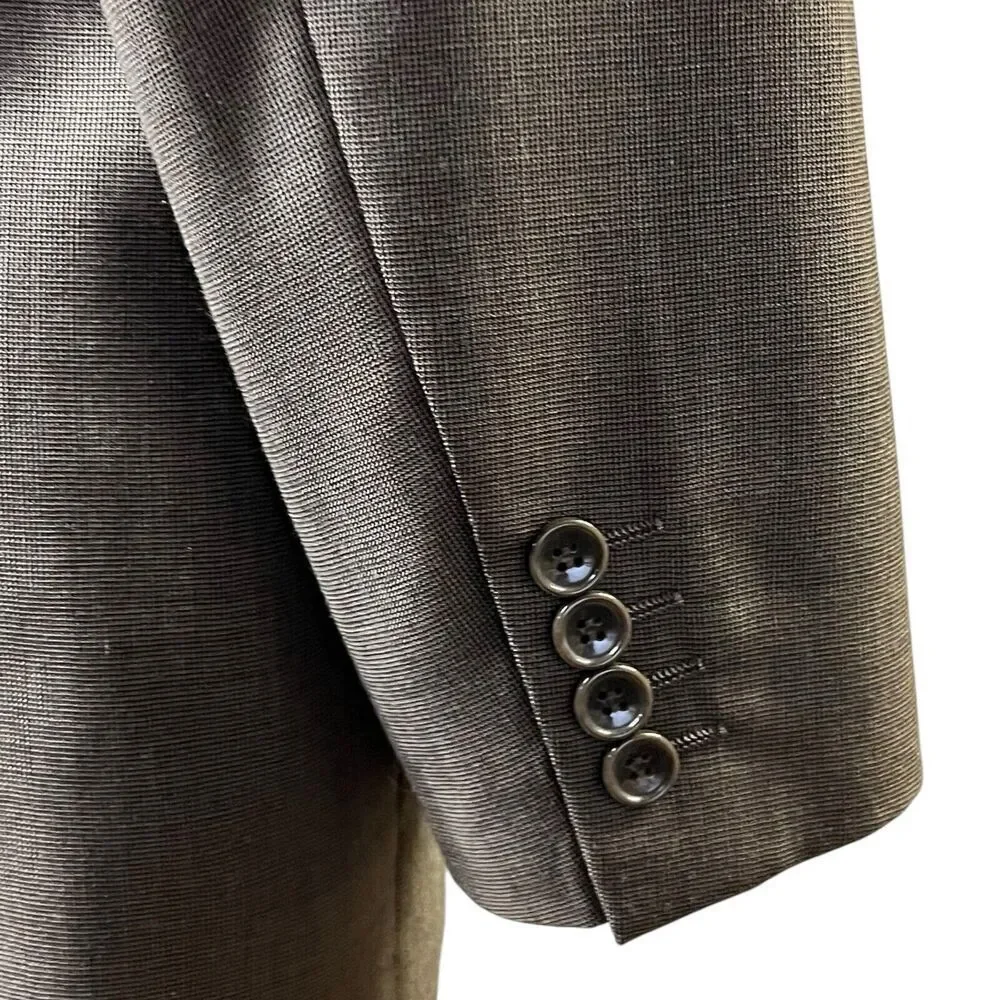 Richard Harris Sport Coat Jacket 2-Button Wool 40R‎ Ventless Lined Workingcore